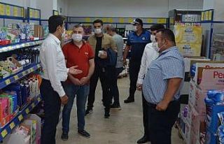 Bozdoğan’da korona virüs denetimi