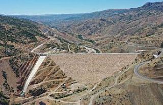 Bozkır Barajı su tutmaya hazırlanıyor