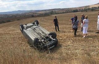 Bu araçtan burnu bile kanamadan çıktı