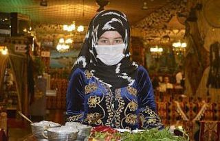 Bu işletmede gelenek ve Korona tedbirleri bir arada