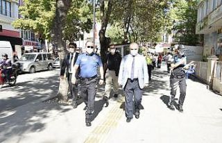 Burdur’da korona virüs denetimleri sürüyor