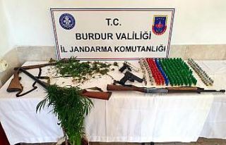 Burdur’da ormanlık alana kenevir eken 2 kişi tutuklandı