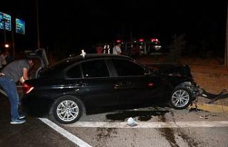 Burdur’da trafik kazası: 3 yaralı