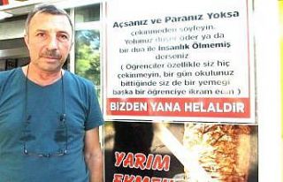 Burhaniye’de hayırsever işletmeciye destek yağdı