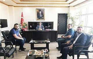 Burhaniye’de Kaymakam Memiş’e akademisyen ziyareti