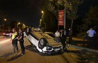 Bursa’da başka bir aracın sıkıştırması sonucu...
