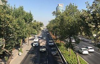 Bursa’da dört günlük tatilin ardından trafikte...