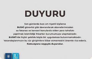 BUSKİ’den arka arkaya dolandırıcılık uyarısı