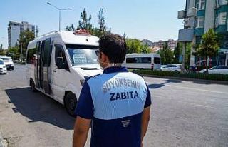 Büyükşehir Belediyesi maske denetimlerini sürdürüyor