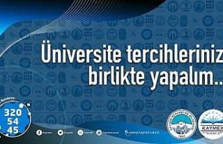 Büyükşehir tercih maratonunda öğrencileri yalnız...