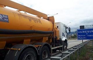 Büyükşehir’den Giresun’a yardım eli