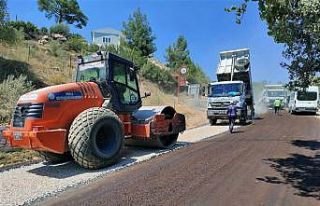 Büyükşehir’den Kavaklıdere’de yol çalışması