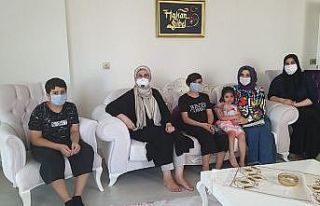 Büyükşehir’den şehit ailelerine ziyaret