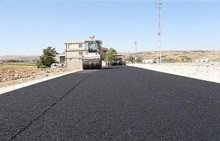 Büyükşehir’in asfalt çalışması sürüyor