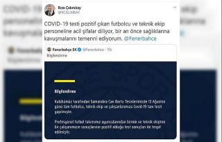 Çalımbay’dan Fenerbahçe’ye geçmiş olsun mesajı