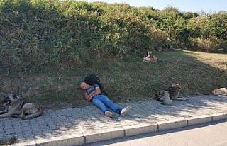 Can dostlarından ’ibretlik’ hareket