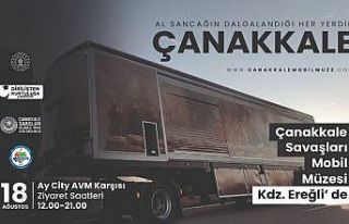 Çanakkale Savaşları Mobil Müzesi Kdz. Ereğli’ye...