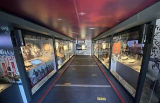 Çanakkale Savaşları Mobil Müzesi’ni gezen duygulandı