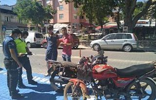 Çan’da trafik denetimleri