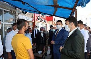 Çat’ta Covid-19 denetimi