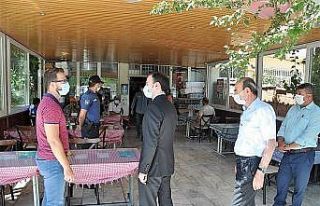 Çavdarhisar’da sivil denetim ekipleri de sahada