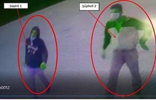 Çelik kasa hırsızları kameralara yakalandı