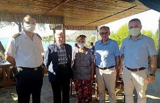 Çeşme protokolünden şehit yakını ve gazilere...