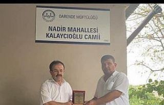Çeyrek asırdan fazla aynı yerde imamlık yapan...
