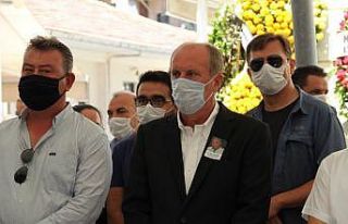 CHP’li Akman’ın cenazesine katılan Muharrem...