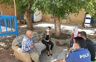 Çınar Kaymakamı Büyüknalçacı vatandaşlarla...