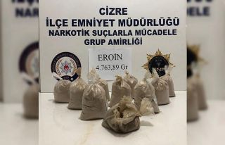 Cizre polisi uyuşturucuya geçit vermiyor