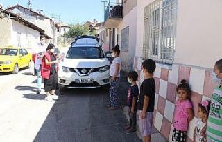 Çocuklara hijyen artırıcı oyuncaklı sabun