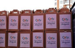 Çorlu’dan Giresun’a yardım eli
