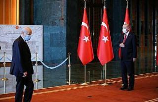 Cumhurbaşkanı Erdoğan, tebrikleri kabul etti