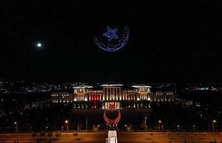 Cumhurbaşkanlığı Külliyesi’nde Zafer Bayramı...