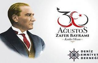 Deniz Emniyet Derneği’nden 30 Ağustos kutlaması