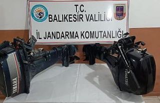 Deniz motorlarına dadanan hırsızlar yakalandı