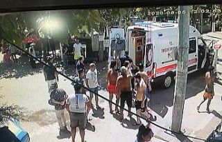 Denize girmek isterken kalp krizi geçiren yaşlı...