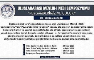 Diyanet İşleri Başkanlığı tarafından Uluslararası...