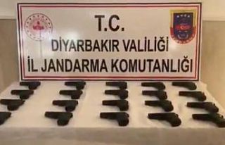 Diyarbakır’da filmleri aratmayan silah kaçakçılığı...
