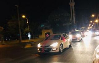 Diyarbakır’da korona virüs konvoyu