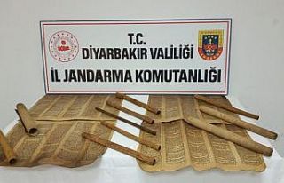 Diyarbakır’da tarihi eser kaçakçıları suçüstü...