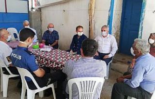 Dumlupınar protokolü şehit ve gazi ailelerini ziyaret...