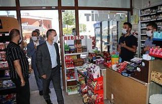 Edremit’te korona virüs denetimi