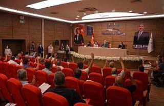 Efeler Belediyesi Ağustos ayı meclis toplantısı...