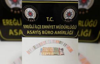 Ereğli’de kumar ve aranan şahıslar operasyonu
