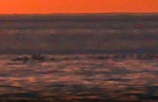 Esrarengiz cisim ‘Van Gölü Canavarı’nı hatırlattı