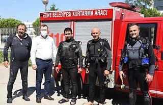 Ezine Belediyesi dalgıç ekibi oluşturdu