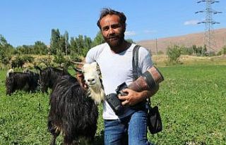 Fotoğraf tutkusu çobana, 25 bin TL harcattı