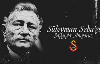 Galatasaray’dan Süleyman Seba için anma mesajı
